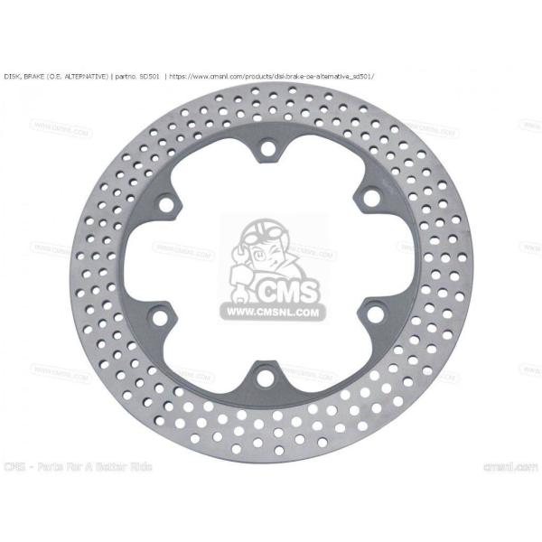 CMS シーエムエス DISK， BRAKE［SD501］ HONDA ホンダ ブレーキディスクロー...