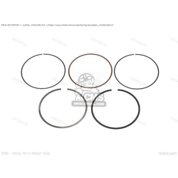 CMS シーエムエス RING SET，PISTON /［13041MEL010］ HONDA ホン...