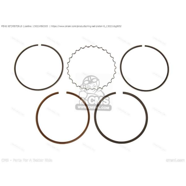 CMS シーエムエス RING SET，PISTON，0［13021KBG305］ CA250T R...