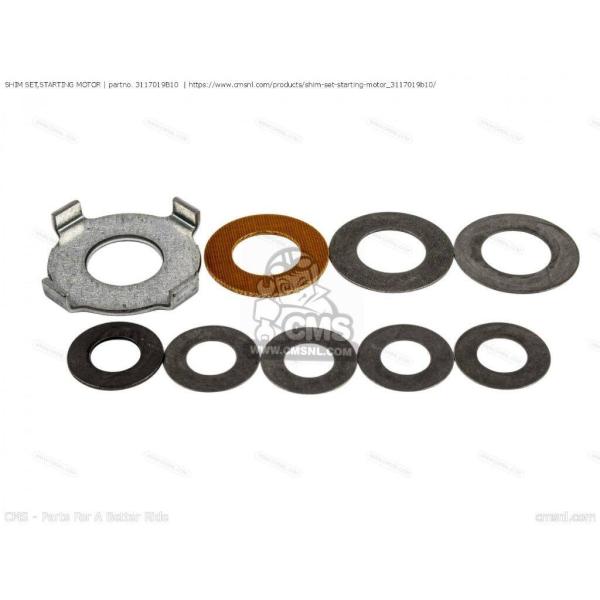 CMS シーエムエス SHIM SET，STARTING MOTOR［3117019B10］ SUZ...