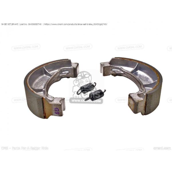 CMS シーエムエス SHOE SET，BRAKE (NAS)［06430GBJ740］ C50BN...