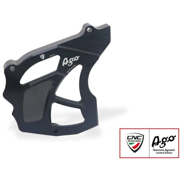 CNC Racing シーエヌシーレーシング Sprocket cover カラー：ブラック Bru...