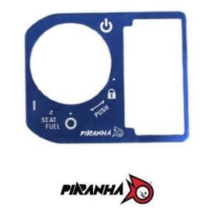 PIRANHA ピラニア Aluminum Ignition Switch Key Cover wi...