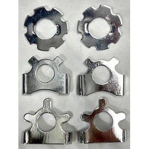 部品屋K&amp;W 74スプリンガー ロッカーロックタブセット HARLEY-DAVIDSON ハーレーダ...