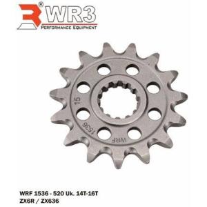 WR3 ダブルアールスリー Front Sprocket Size：16T ZX-6R ZX636 ...