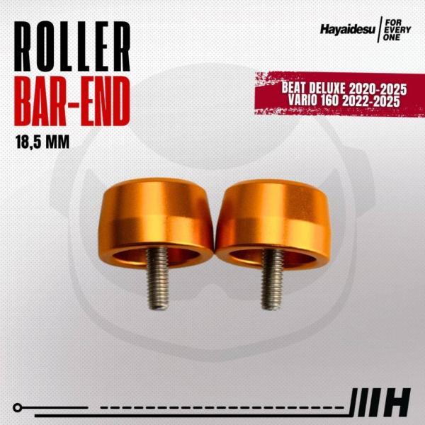 Hayaidesu ハヤイデス Roller Bar End Color：Gold Beat Del...
