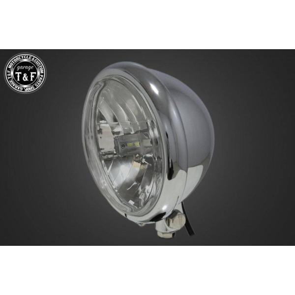 Garage T&amp;F ガレージ 5.75インチLEDバルブベーツライト＋ステーセット レンズ：クリア...