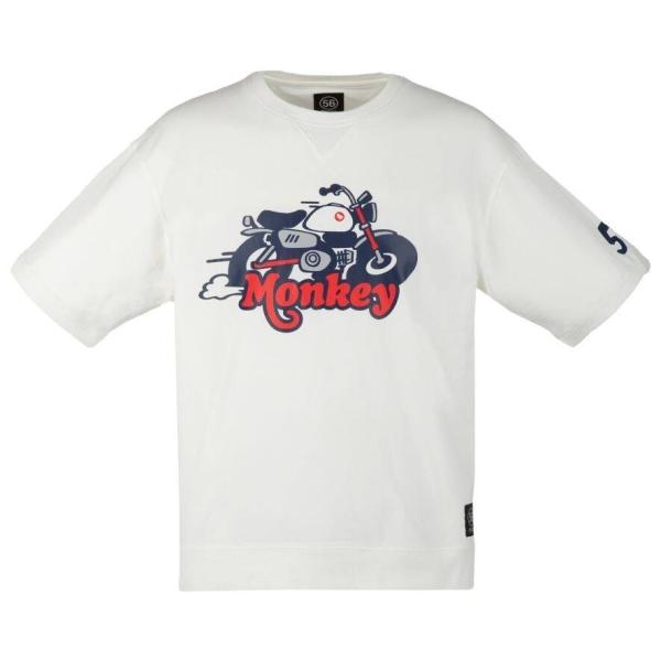 HONDA RIDING GEAR ホンダ ライディングギア Monkey ビッグシルエットTシャツ...