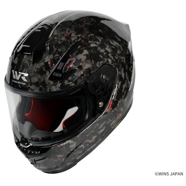 WINS ウインズ A-FORCE RR チョップドカーボン［エー・フォース アールアール］ヘルメッ...