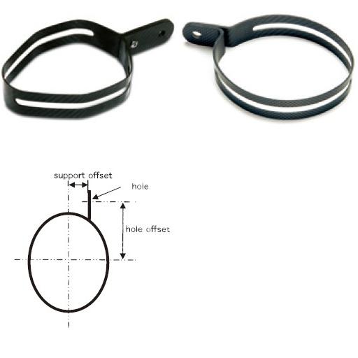 AKRAPOVIC アクラポビッチ サイレンサーバンド(リペア用) HONDA ホンダ サイレンサー...