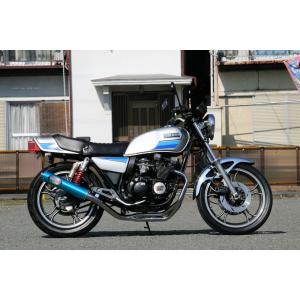 プリティ― YAMAHA XJ400E/D 紀の国屋 45π 分割式 4-2-1管 エンブレム
