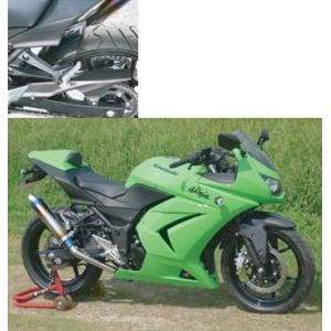 COERCE（コワース） RSリアフェンダー タイプ：FRP(黒ゲル) Ninja250R