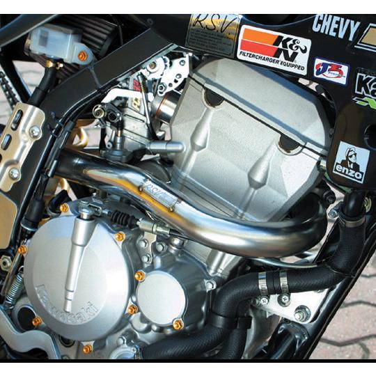 RSV アールエスブイ 4ストコンペティションエキゾーストパイプ KLX250 D-TRACKER ...