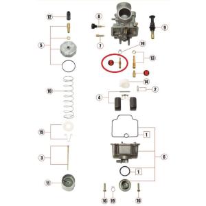 SP武川 SPタケガワ KEIHIN PD22/PE28/CVK20用スロージェット＃42 スロージ...