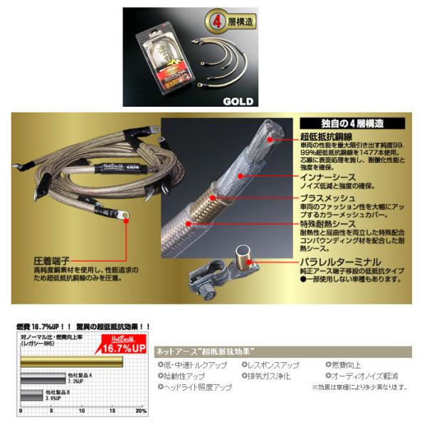 NOLOGY NOLOGY:ノロジー ホットアース(車種別専用キット) TRX850