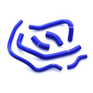 互換品】ZX-12R 2000-2006 シリコン ラジエターホース 青 5p : shopooo