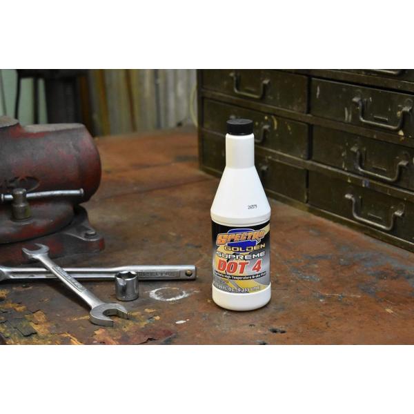 SPECTRO スペクトロ ゴールデンシュープリームブレーキフルード DOT4(DOT5.1) 【1...