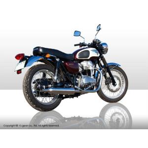 W800 / メグロK3 ワイバンクラシック フルエキマフラー r's gear r's W800（19年-）・MEGURO K3（21年-） ワイバン