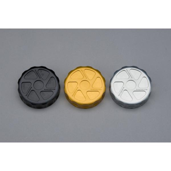 K-FACTORY ケイファクトリー リザーバータンクキャップ L-N カラー：メタリックシルバー ...