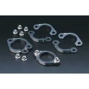GPZ900R マフラー ZRX GPZ900R ZRX1100 マフラーフランジ ゴールド : Complsah Factory