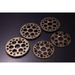 ISA アイエスエー リアスプロケット 【ドリブンスプロケット】 丁数：44 セロー トリッカー (...