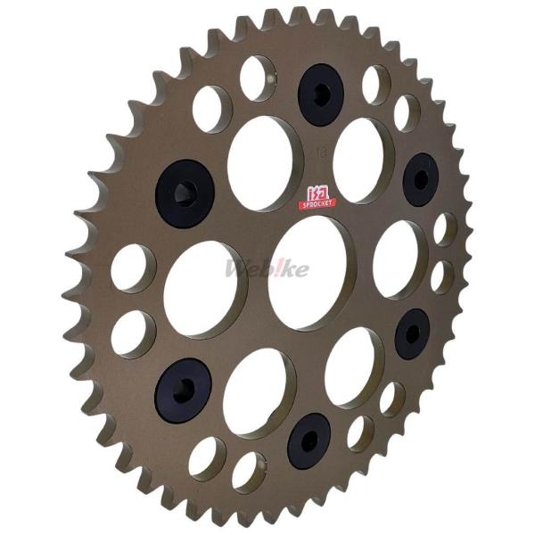 ISA アイエスエー リアスプロケット 【ドリブンスプロケット】 丁数：48 セロー トリッカー (...