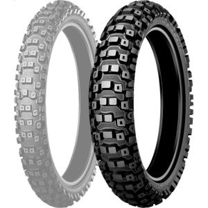 70/100-14 80/100-14 前後タイヤ　スーパーカブ　クロスカブ DUNLOP [前後セット] 新品 D107 70/100-14 80/100-14 [スーパー