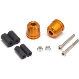 ACTIVE アクティブ アルミバーエンド カラー：ゴールド バーエンド ハンドル