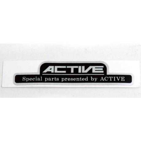 ACTIVE ACTIVE:アクティブ サーモスタット用メタルステッカー