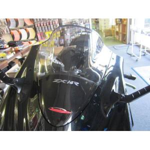 POWERBRONZE エアフロースクリーン ライトスモーク ZX-14R KAWASAKI カワサ...