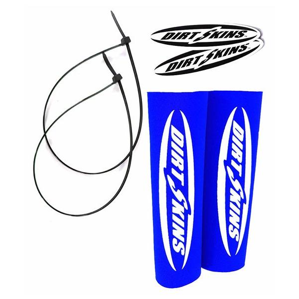 DIRTSKIN ダートスキン 倒立フォークシールスキン カラー：ブルー フォークブーツ・フォークカ...