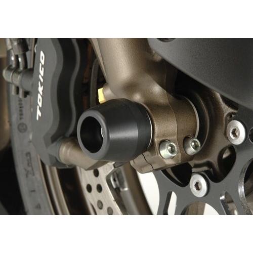 AGRAS アグラス フロントアクスルプロテクター カラー：ジュラコン/ホワイト ZX-10R KA...