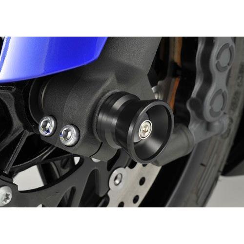 AGRAS アグラス フロントアクスルプロテクター カラー：アルミ/シルバー YZF-R6 YAMA...