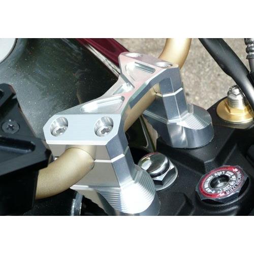 AGRAS アグラス ハンドルアッパーブラケット カラー：ブラック ZRX1200ダエグ KAWAS...