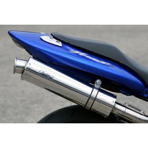 ホーネット250 左右出しスリップオンマフラー アサヒナレーシング製