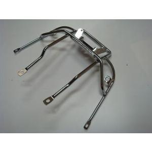 KN企画 ケイエヌキカク リアウイングベース カラー：メッキ ライブディオZX HONDA ホンダ ...