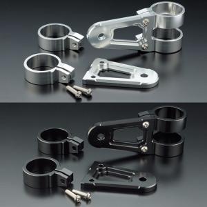 【未使用】PMC.Inc Billetヘッドライトステーキット シルバー PMC ピーエムシー ZEPHYR1100 ZEPHYR750 Billet ヘッドライト
