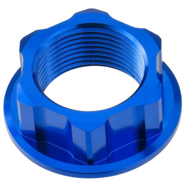 ZETA ジータ ステアリングステムナット カラー：ブルー TT250R WR250R WR250X...