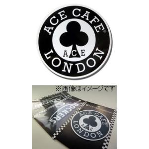 ACECAFE LONDON ACECAFE LONDON:エースカフェロンドン ステッカー 丸タイプ