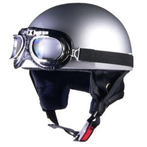 LEAD工業 リード工業 CROSS(クロス) CR-750 ビンテージハーフヘルメット 半帽タイプ...