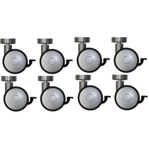 CA60 AV33シリーズ用ブレーキ付重量キャスター8個1セット Sound Magic サウンドマジック