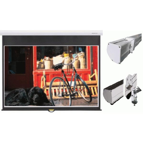 GSR-80HDW  80インチ 16:9 スプリング式スクリーン KIKUCHI キクチ科学