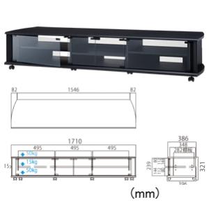 KF-970 〜65インチ用テレビスタンド ハヤミ工産 TIMEZ KFシリーズ