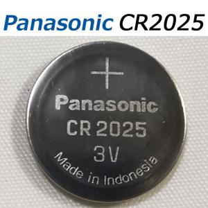 [1個]Panasonic パナソニック CR2025 ボタン電池 cr 2025 3V リチウムコイン電池 cr-2025 業務量電池小分け 送料無料