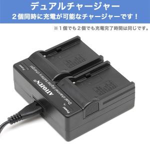 ソニーNP-F970 F960 対応充電器 デ...の詳細画像1