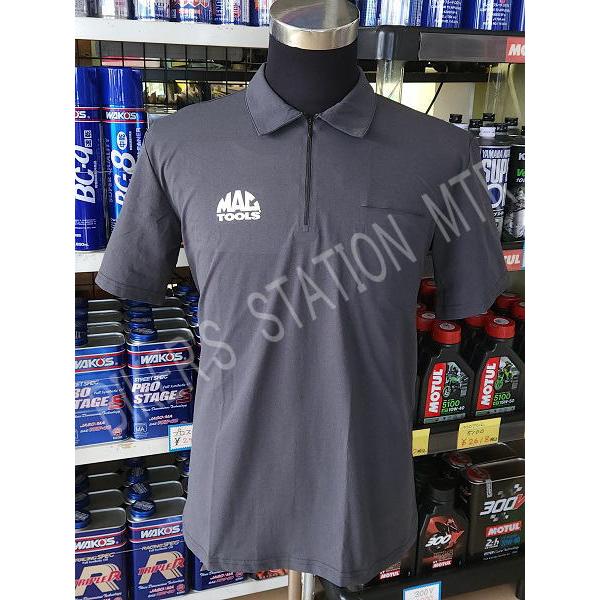 MACTOOL'S マックツール DRY POLO ドライポロシャツ ストレッチポロシャツ 反射素材...