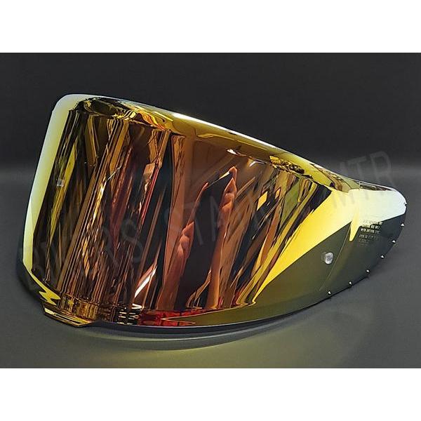 SHOEI ショウエイ 純正 CWR-F2 スモークファイアーオレンジ ミラーシールド ピンロックシ...