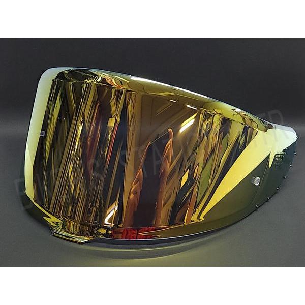 SHOEI ショウエイ 純正 CWR-F2 スモークゴールド ミラーシールド ピンロックシールド X...
