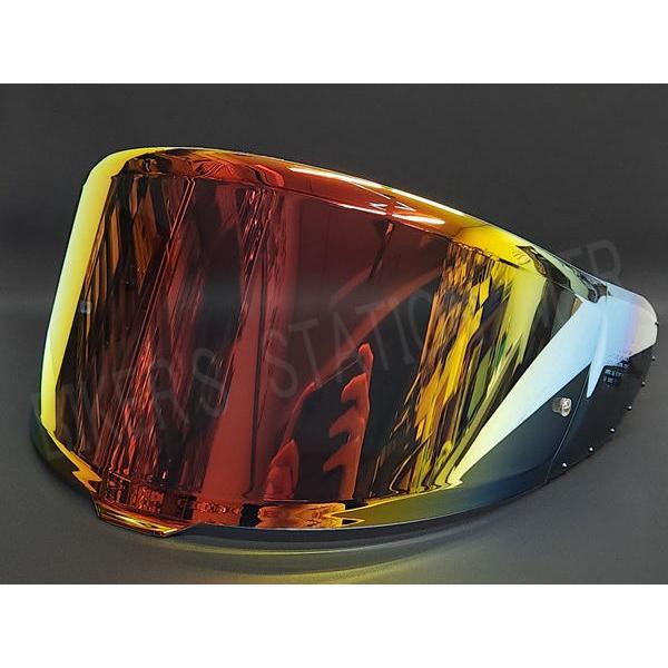 EXTRA エキストラ CWR-F2 スモークレッド ミラーシールド ピンロックシールド SHOEI...
