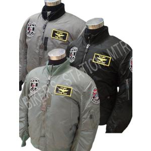 HOUSTON（ヒューストン） Lサイズ MA-1 M/C JAC メッシュジャケット